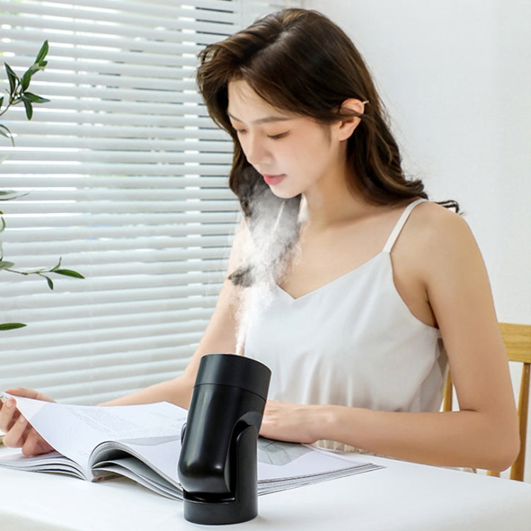 L09 USB Plug-in Rotating Colorful Night Light Humidifier(White) - Air Purifiers & Accessories by buy2fix | Online Shopping UK | buy2fix