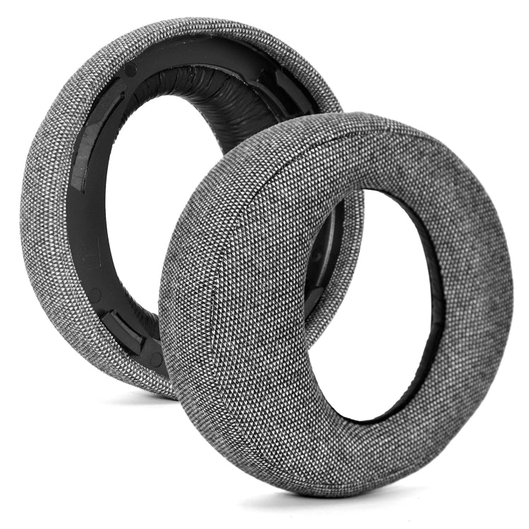 2 PCS Headphone Sponge Cover for SONY PS3 PS4 7.1 Gold,Style: Burlap Grey Earpads - Earmuff & Pad by buy2fix | Online Shopping UK | buy2fix