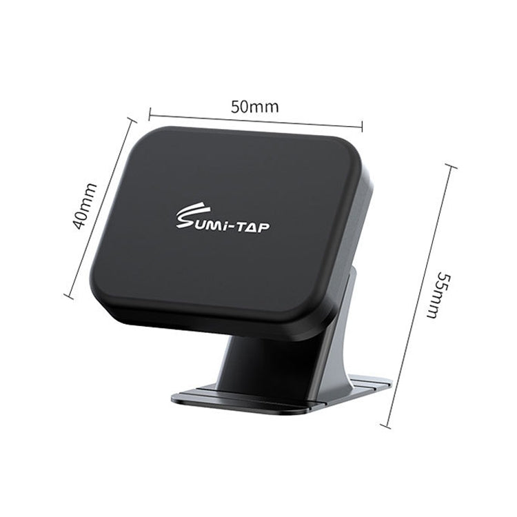 SUMITAP STM-xk565 Car Magnetic Mobile Phone Navigation Bracket Sticky Arc Base(Deep Black) - Universal Car Holders by SUMITAP | Online Shopping UK | buy2fix