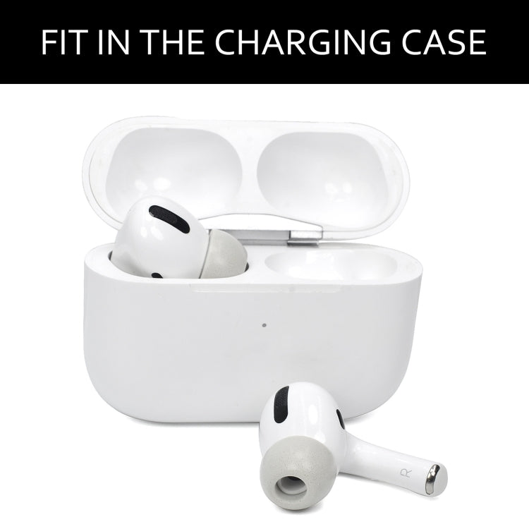 2 PCS Earbuds Memory Foam Ear Caps For TWS Airpods Pro,Size: Large Black - Apple Accessories by buy2fix | Online Shopping UK | buy2fix