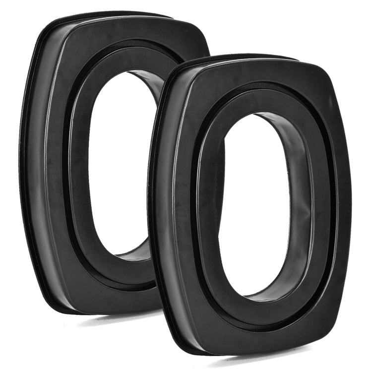 2pcs Gel Ear Pads For Howard Leight By Honeywell Impact Sport Pro Sync Headset(Black) - Earmuff & Pad by buy2fix | Online Shopping UK | buy2fix