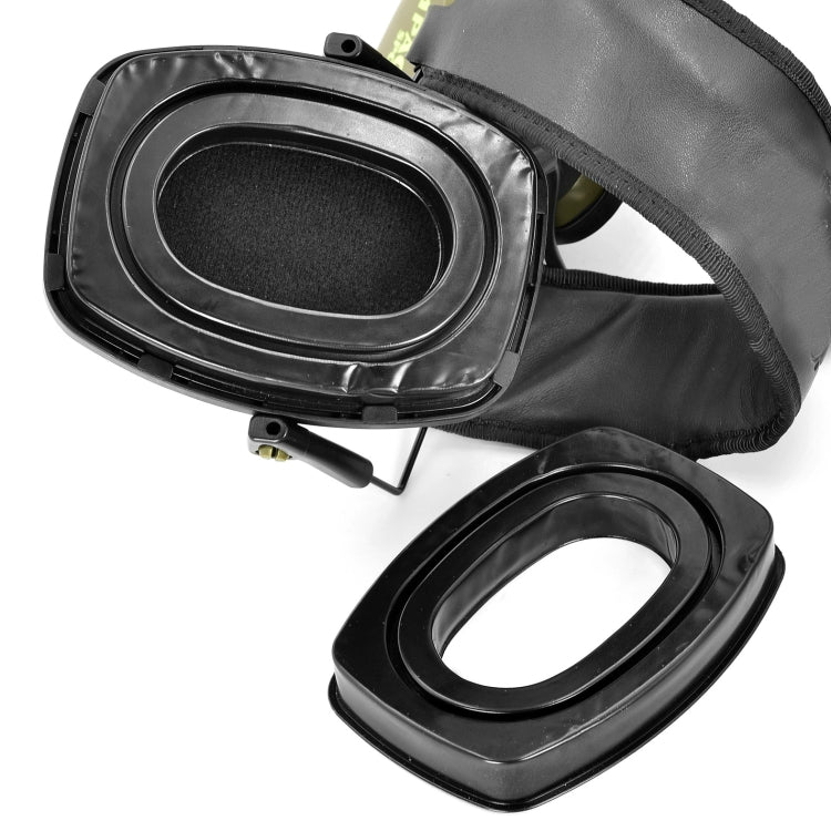 2pcs Gel Ear Pads For Howard Leight By Honeywell Impact Sport Pro Sync Headset(Black) - Earmuff & Pad by buy2fix | Online Shopping UK | buy2fix
