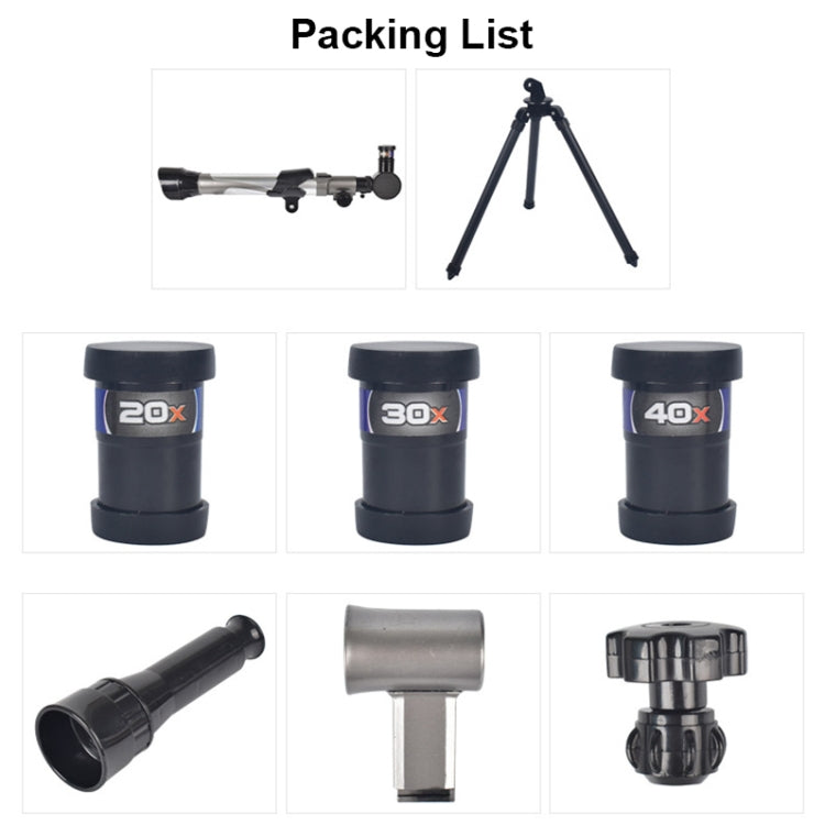 20-40 X Objective Lens Science and Education Telescope Toys(C2130) by buy2fix