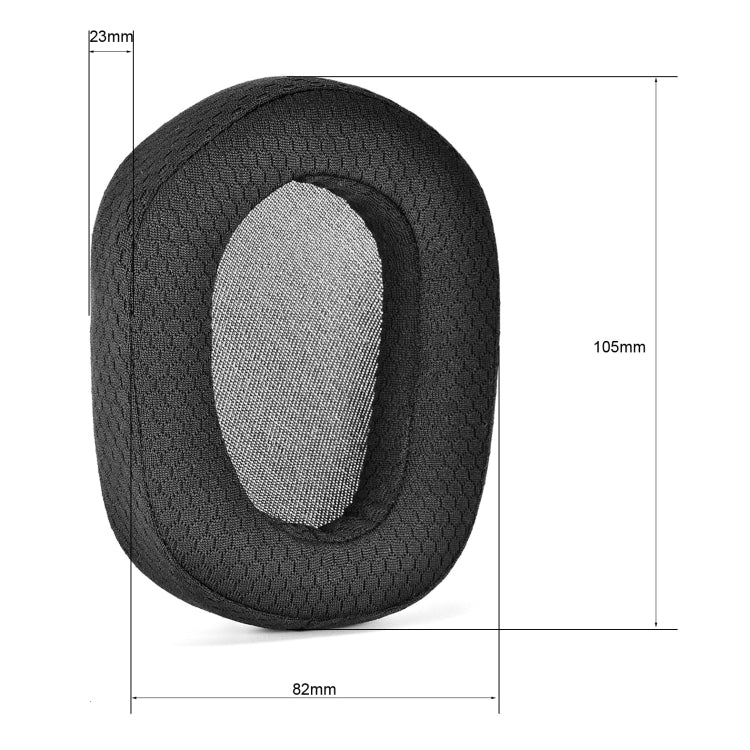 2pcs Earmuffs Headphone Cover For Logitech G335(Blue) by buy2fix