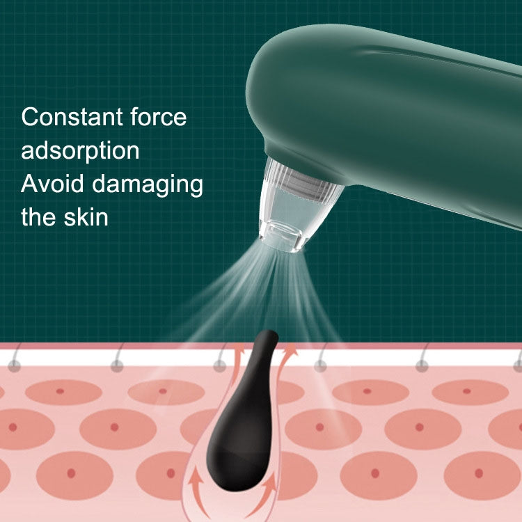 Visual Blackhead Cleaner Electric Blackhead Absorber(Green) - Cleanser by buy2fix | Online Shopping UK | buy2fix