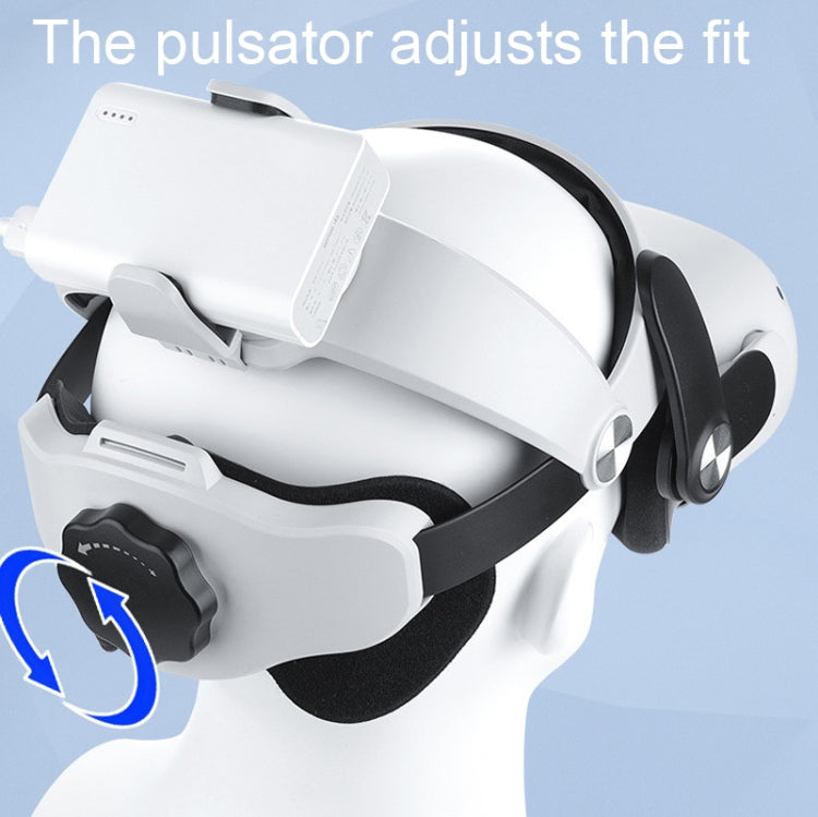VQ2 Elite Head Strap With Battery Holder For Meta Quest 2 - VR Accessories by buy2fix | Online Shopping UK | buy2fix