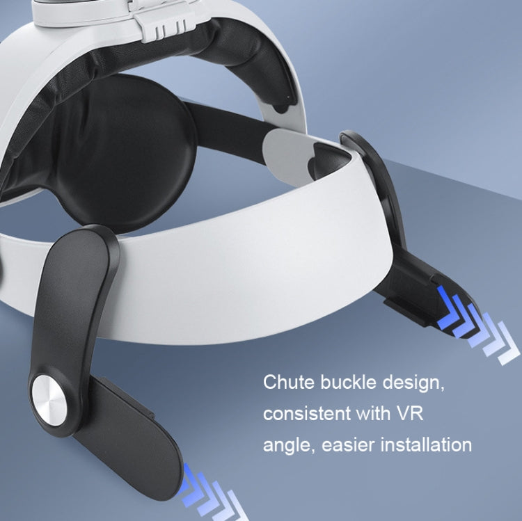 VQ2 Elite Head Strap With Battery Holder For Meta Quest 2 - VR Accessories by buy2fix | Online Shopping UK | buy2fix