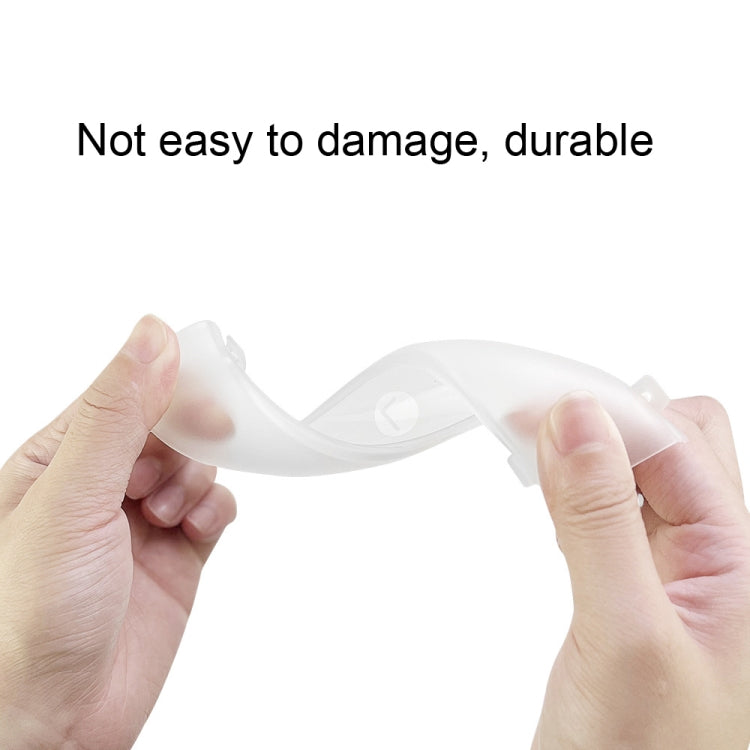 1 Pair  Controller Grip Anti-collision Silicone Ring for Meta Quest 2(Transparent) - VR Accessories by buy2fix | Online Shopping UK | buy2fix