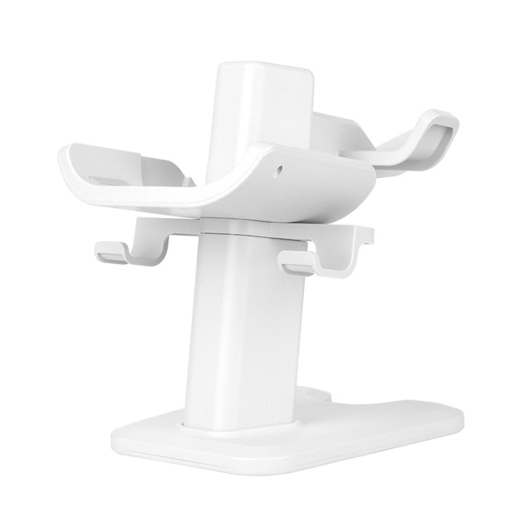 VR Stand Headset Display And Controller Holder Mount For Meta Quest 2(White) - VR Accessories by buy2fix | Online Shopping UK | buy2fix