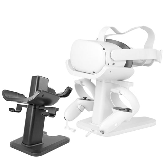 VR Stand Headset Display And Controller Holder Mount For Meta Quest 2(White) by buy2fix