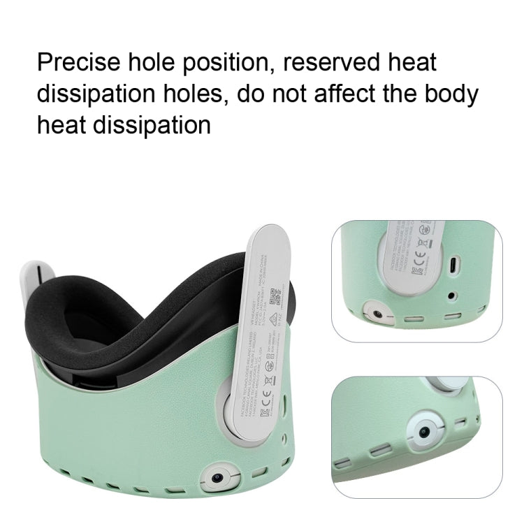 Silicone Non-Slip Protective Cover for Meta Quest 2 VR Glasses Accessories(Black) - VR Accessories by buy2fix | Online Shopping UK | buy2fix