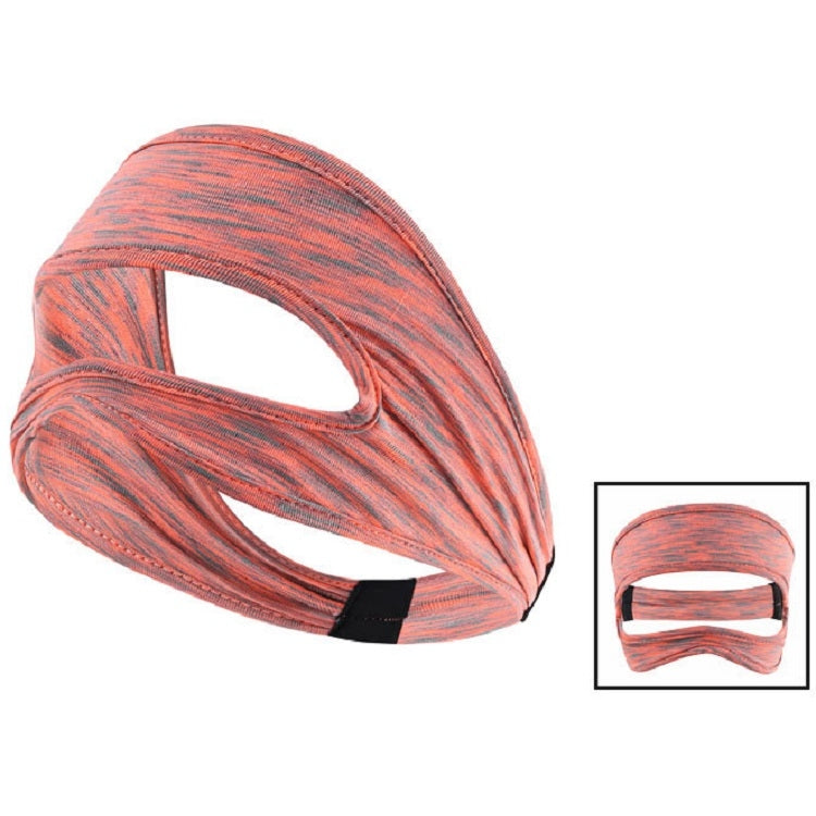 VR Glasses Head-mounted Breathable Sweat-proof Eye Mask(Orange Gray) - VR Accessories by buy2fix | Online Shopping UK | buy2fix