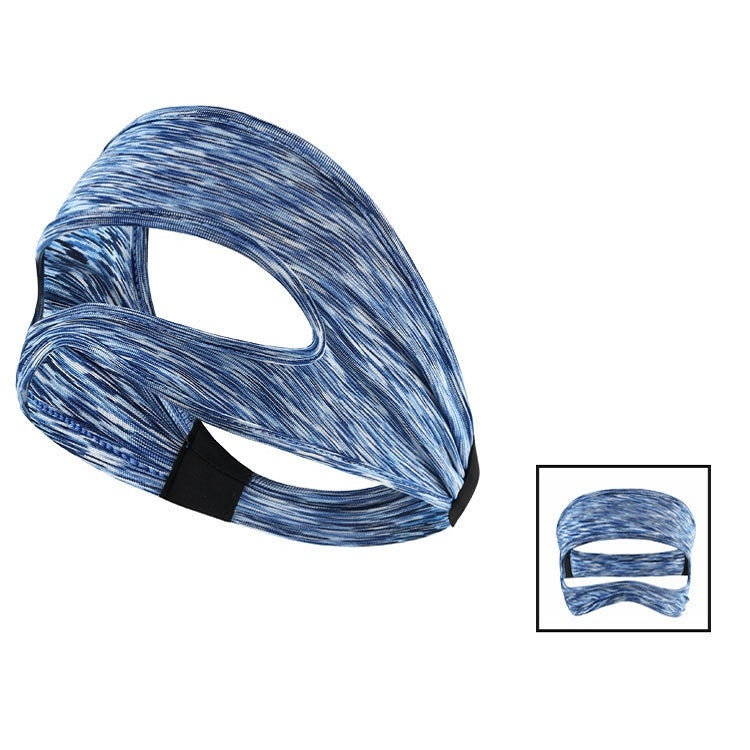 VR Glasses Head-mounted Breathable Sweat-proof Eye Mask(Blue White) - VR Accessories by buy2fix | Online Shopping UK | buy2fix