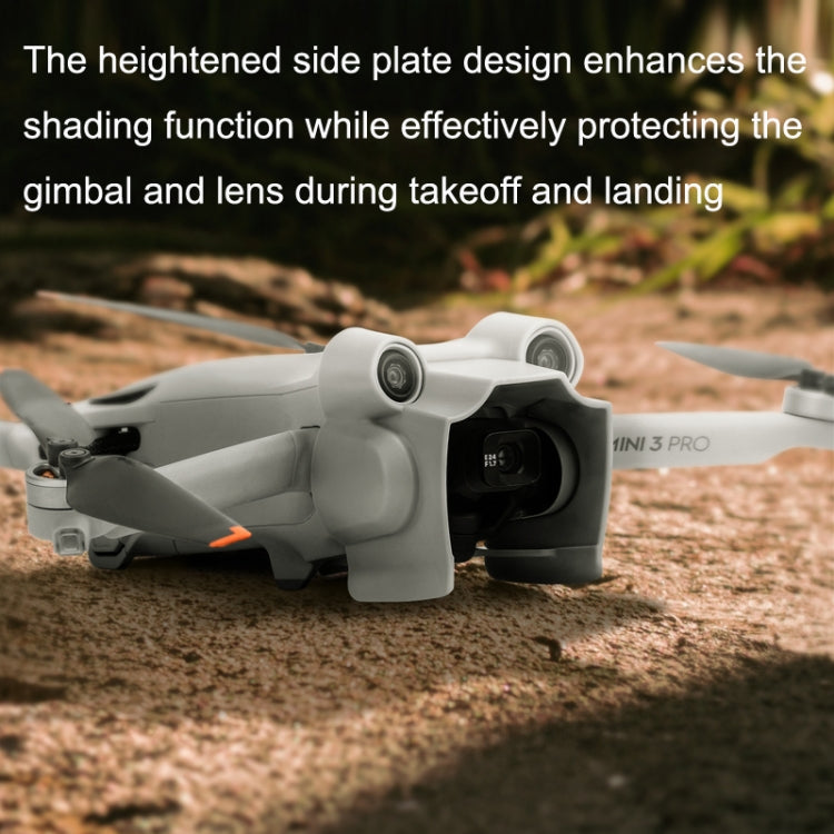 Sunnylife MM3-ZG406 Lens Hood Gimbal Protection Anti-Glare Sunshade Cover For DJI Mini3 Pro(Black) - Other by Sunnylife | Online Shopping UK | buy2fix