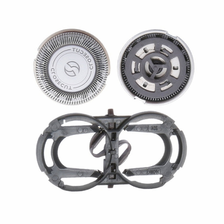 Razor Blades Shaving Heads with ABS Mount Holder Kit For Philips PQ182 PQ183 PQ206 /190 - Shavers Parts by buy2fix | Online Shopping UK | buy2fix
