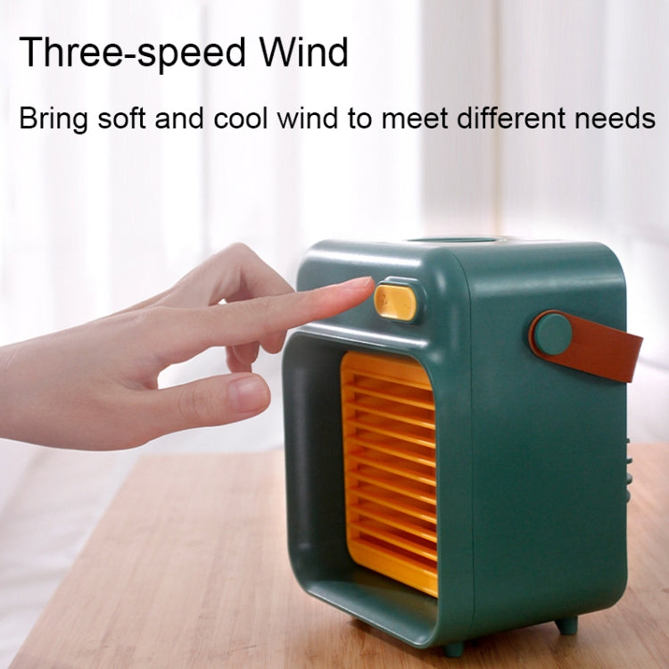 F05 USB Portable Mini Multifunctional Spray Cooling Fan, Spec: Plug-in Model (Pink) - Electric Fans by buy2fix | Online Shopping UK | buy2fix