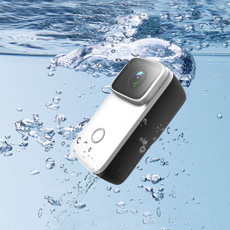 Thumb Action Camera 4K HD Anti-shake WiFi Camera(White) - Video Cameras by buy2fix | Online Shopping UK | buy2fix