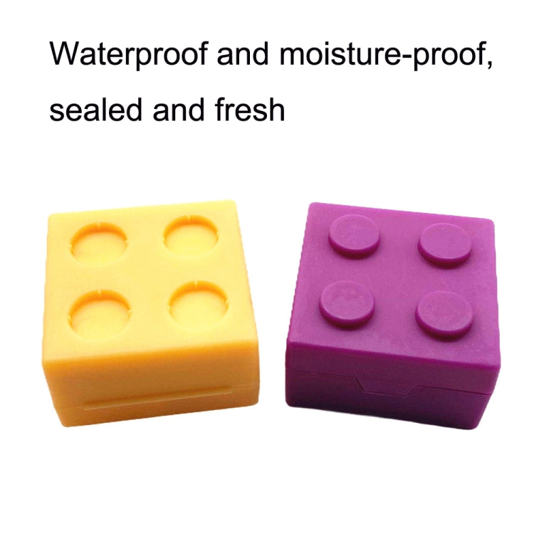 SD-J-406 28 Grids Portable Colorful Compartment Detachable Plastic Building Block Pill Box(As Show) - Pill Boxes by buy2fix | Online Shopping UK | buy2fix