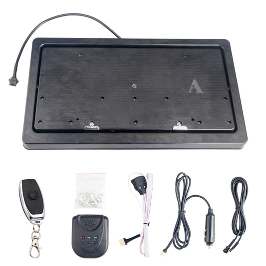 US Standard Flop Car License Plate Frame Modified License Plate Holder - License Plate Covers & Frames by buy2fix | Online Shopping UK | buy2fix