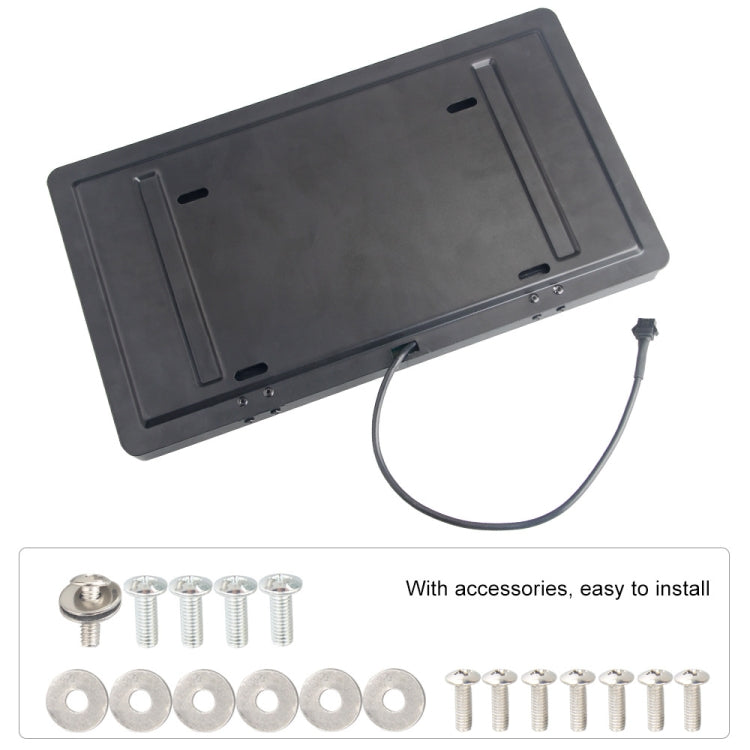 US Standard Flop Car License Plate Frame Modified License Plate Holder - License Plate Covers & Frames by buy2fix | Online Shopping UK | buy2fix