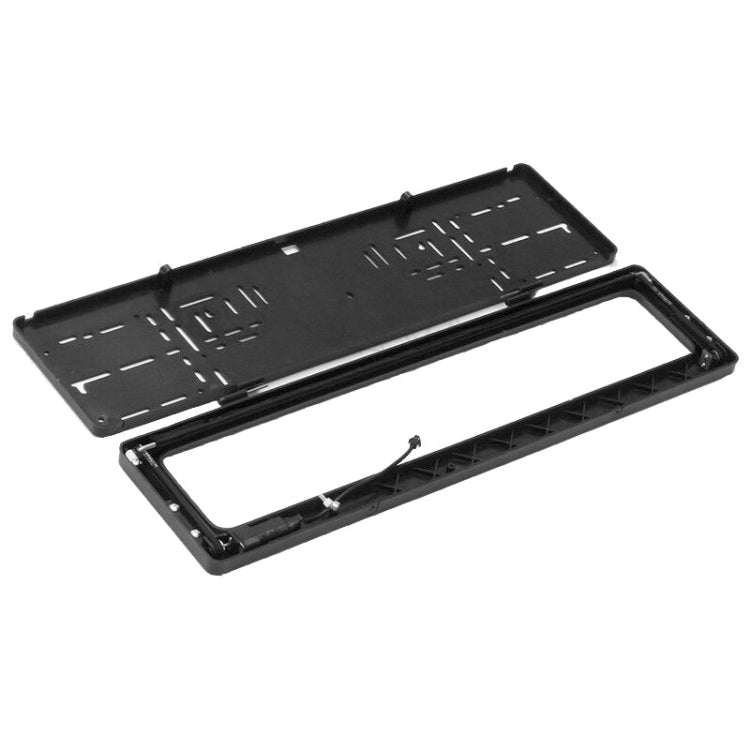 European Standard Electric License Plate Roller Shutter Protective Cover - License Plate Covers & Frames by buy2fix | Online Shopping UK | buy2fix