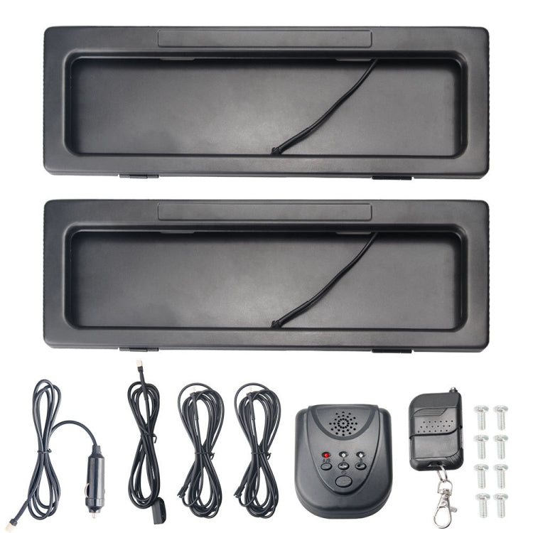 Australian Regulations Front And Rear Dual-Brand Electric Vehicle License Plate Frame - License Plate Covers & Frames by buy2fix | Online Shopping UK | buy2fix