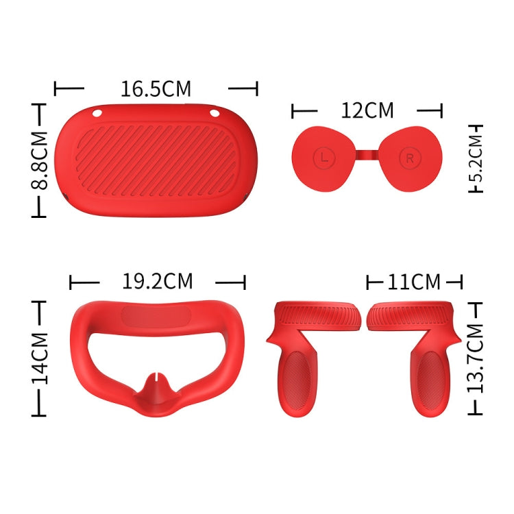 VR Glasses Lens Shell Handle Protective Case For Oculus Quest 2(White) - VR Accessories by buy2fix | Online Shopping UK | buy2fix