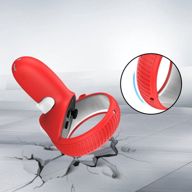 VR Glasses Lens Shell Handle Protective Case For Oculus Quest 2(Green) - VR Accessories by buy2fix | Online Shopping UK | buy2fix