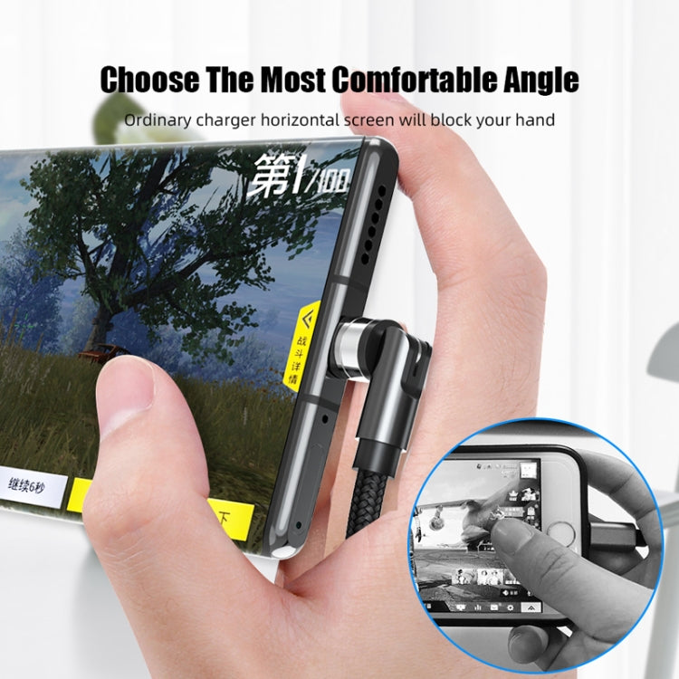 CC56 Type-C / USB-C Magnetic Interface Dust Plug Rotating Data Charging Cable, Cbale Length: 1m(Silver) - by buy2fix | Online Shopping UK | buy2fix