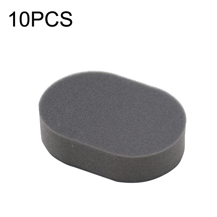 10PCS Sponge Long Handle Car Tire Varnishing Brush Tire Waxing Brush Sponge - Polishing Machine & Accessories by buy2fix | Online Shopping UK | buy2fix