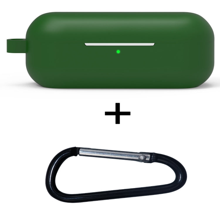 2 PCS Bluetooth Earphone Silicone Cover For Huawei FreeBuds Enjoy Edition(Green) - Huawei Earphone Case by buy2fix | Online Shopping UK | buy2fix