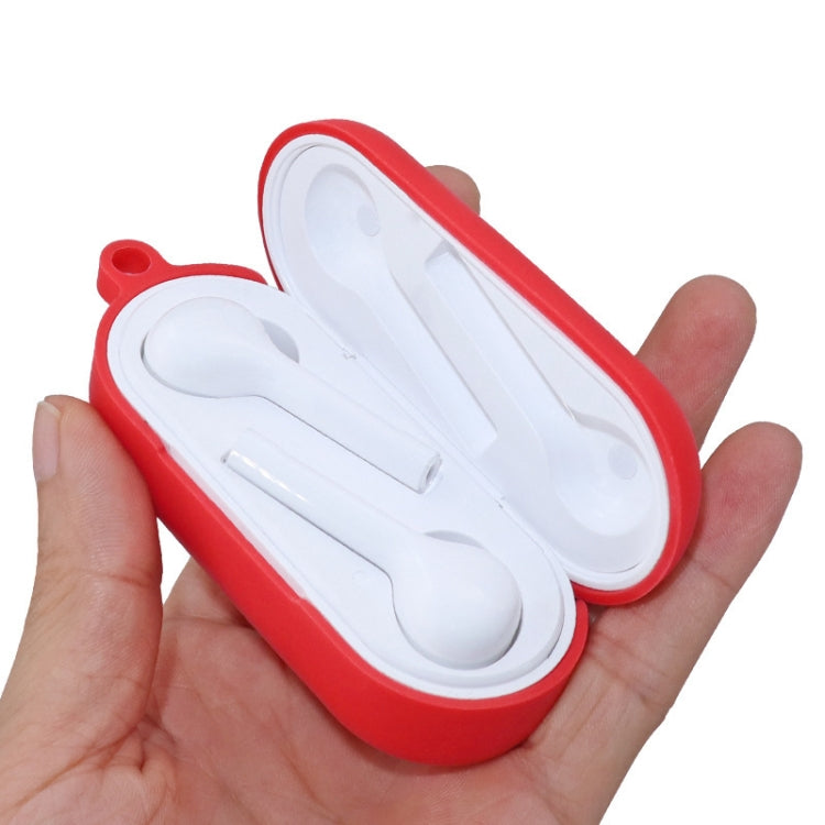 2 PCS Bluetooth Earphone Silicone Cover For Huawei FreeBuds Enjoy Edition(Green) - Huawei Earphone Case by buy2fix | Online Shopping UK | buy2fix