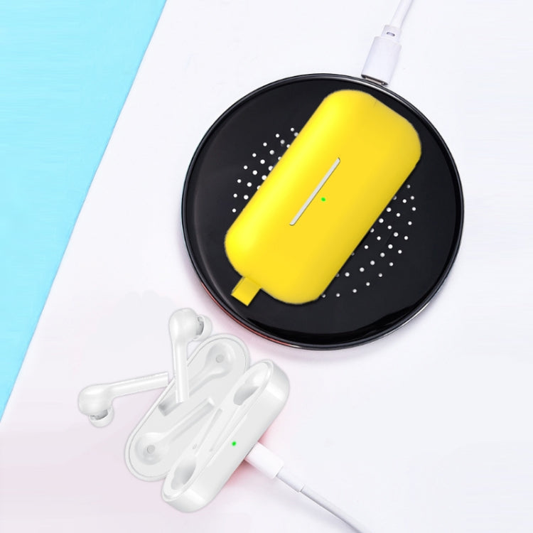 2 PCS Bluetooth Earphone Silicone Cover For Huawei FreeBuds Enjoy Edition(Pink) - Huawei Earphone Case by buy2fix | Online Shopping UK | buy2fix