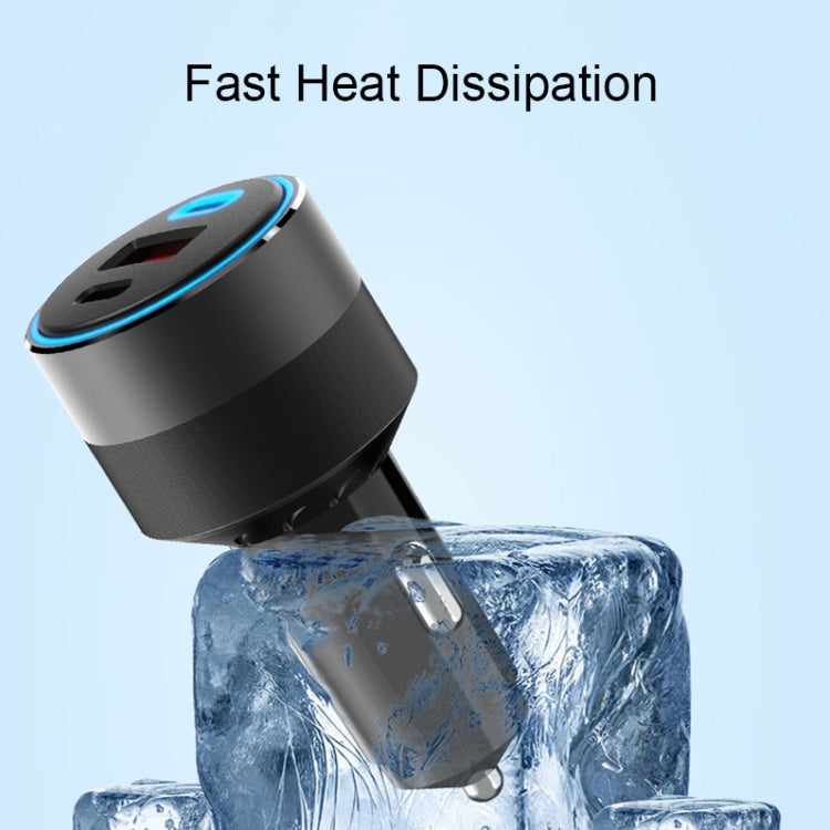 IBD353 Multifunctional Flame Retardant Car Phone Charger, Model: 2UC 66W - Car Charger by buy2fix | Online Shopping UK | buy2fix