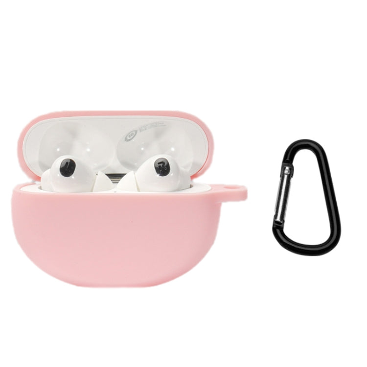 Bluetooth Earphone Silicone Cover For OPPO Enco X2 With Buckle(Pink) - Other Earphone Case by buy2fix | Online Shopping UK | buy2fix
