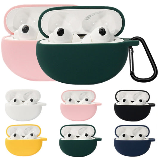 Bluetooth Earphone Silicone Cover For OPPO Enco X2 With Buckle(Dark Green) by buy2fix