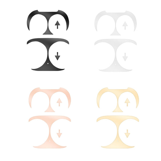 5 PCS Headphone Inner Cover Metal Dustproof Sticker For Samsung Galaxy Buds 2(Silver Gray) by buy2fix