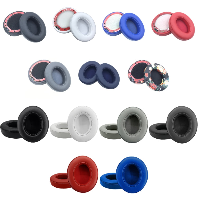 2 PCS Leather Soft Breathable Headphone Cover For Beats Studio 2/3, Color: Dark Blue - Earmuff & Pad by buy2fix | Online Shopping UK | buy2fix
