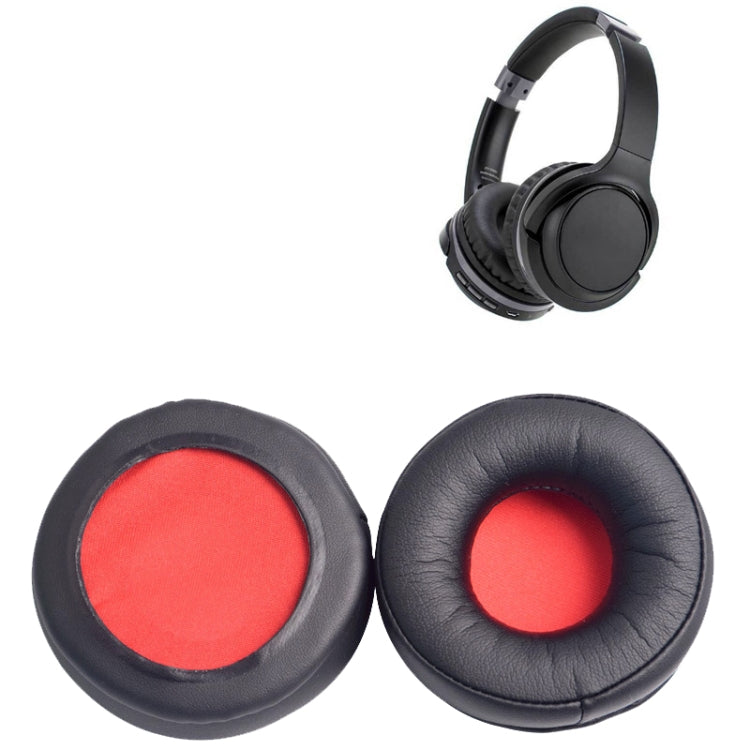 2 PCS Breathable Headphone Case Ear Pads For Audio-Technica ATH-FC7/FC700/FC707/FC5/RE70(Red Net) by buy2fix
