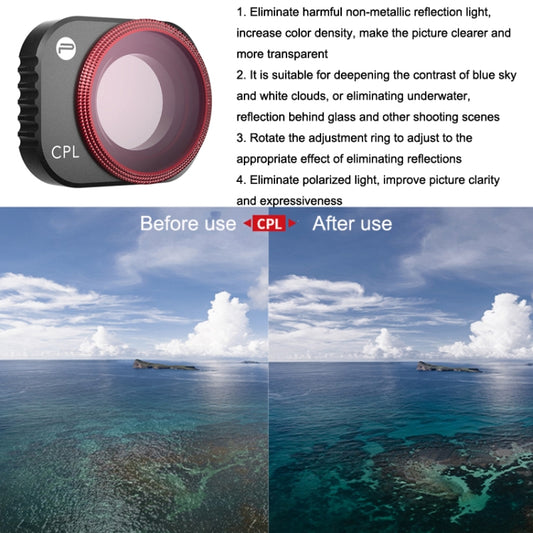 CPL PGYTECH Filter Protecting Lens And Sensor For DJI Mini 3 Pro by PGYTECH