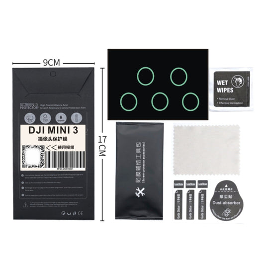 MN3-BHM-SF For DJI Mini 3 Pro Sensor + Lens Protector Anti -Scratch And Anti -Bump Accessories(Black) by buy2fix