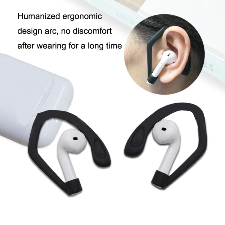 50PCS EG40 For Apple Airpods Pro Sports Wireless Bluetooth Earphone Silicone Non-slip Ear Hook(Purple) - Anti-lost & Holder by buy2fix | Online Shopping UK | buy2fix