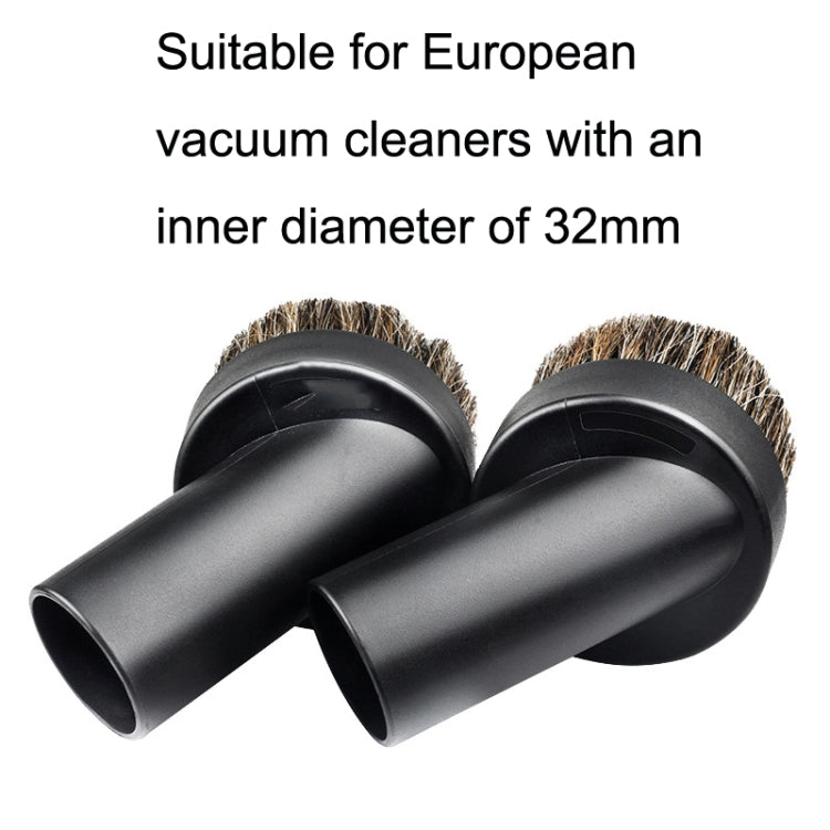 5PCS For Midea Vacuum Cleaner Accessories Horsehair Brush Head, Bristles Length: 25mm - For Midea Accessories by buy2fix | Online Shopping UK | buy2fix