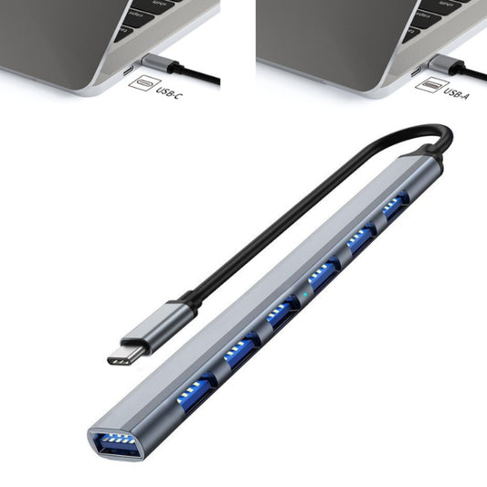 7 in 1 USB3.0 Docking Station Laptop Multifunctional HUB(Type-C Interface) by buy2fix