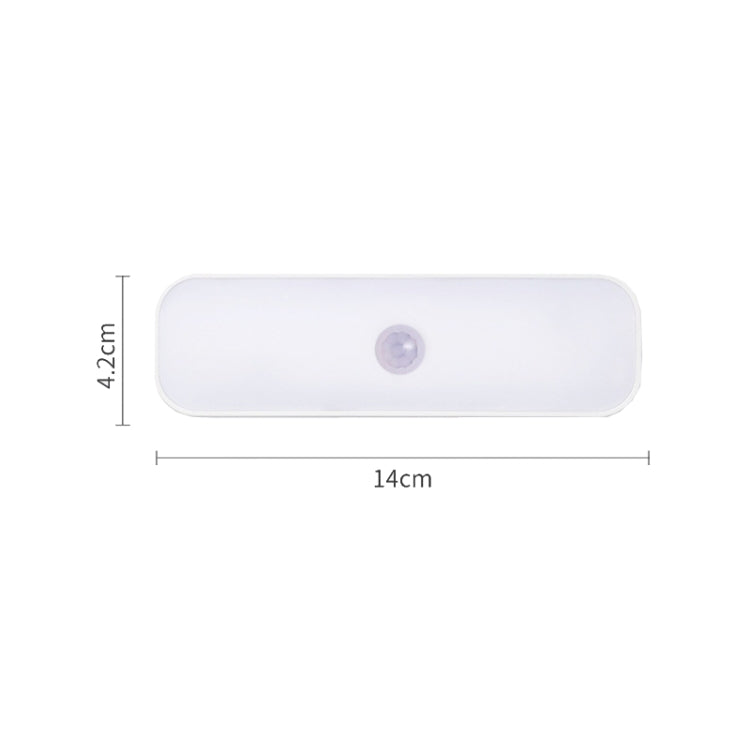D6 Smart Charging Home Wireless Cabinet Sensor Light, Battery Capacity: 3000 mAh(Yellow Light) - Sensor LED Lights by buy2fix | Online Shopping UK | buy2fix