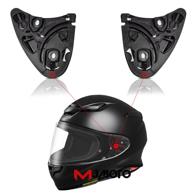 1 Pair Motorcycle Helmet Accessories Z8 Base - Helmets by buy2fix | Online Shopping UK | buy2fix