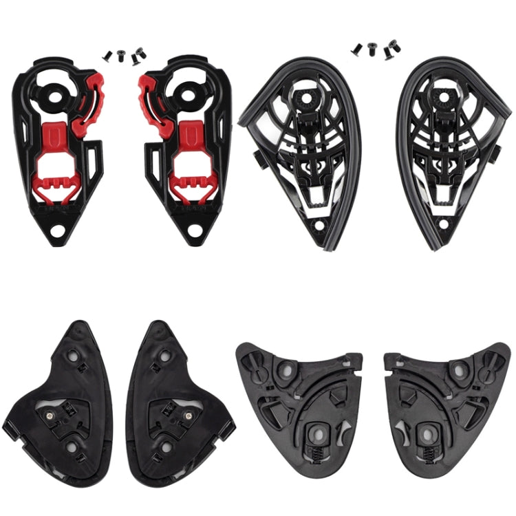 1 Pair Motorcycle Helmet Accessories Z8 Base - Helmets by buy2fix | Online Shopping UK | buy2fix