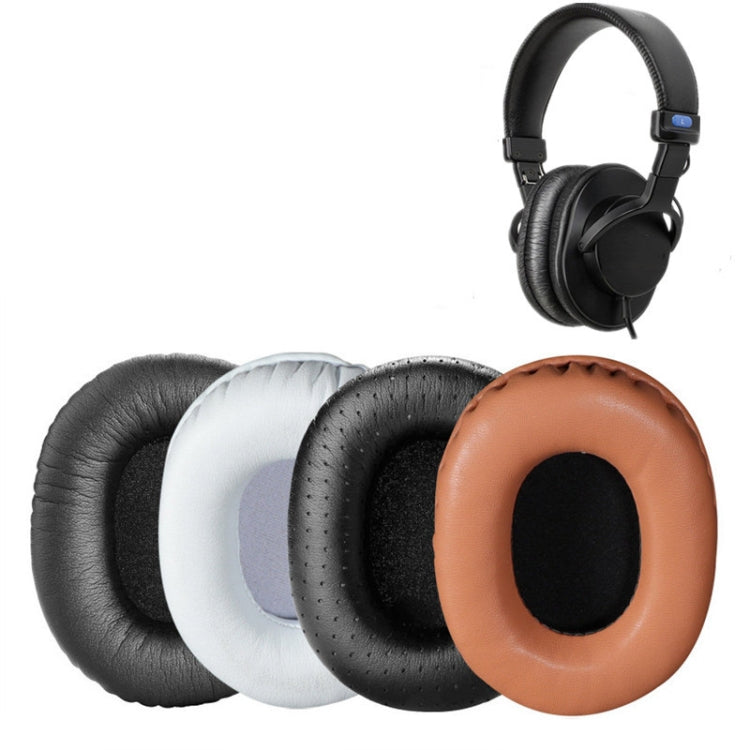 2 PCS Headset Sponge Earmuffs For SONY MDR-7506 / V6 / 900ST, Color: Gray Stitching - Earmuff & Pad by buy2fix | Online Shopping UK | buy2fix