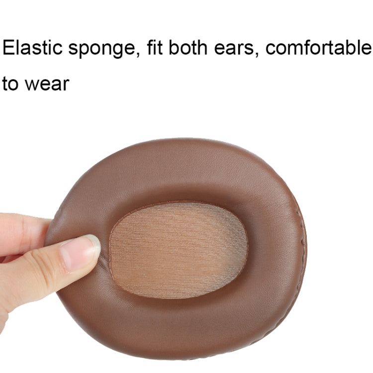 2 PCS Headset Sponge Earmuffs For SONY MDR-7506 / V6 / 900ST, Color: Gray Stitching - Earmuff & Pad by buy2fix | Online Shopping UK | buy2fix