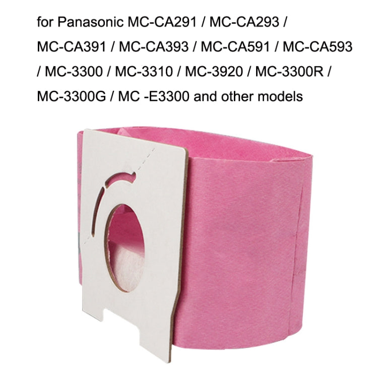 15PCS Dust Bag Paper Bag Vacuum Cleaner Accessories For Panasonic MC-CA291/321/293/391/C-13 - Other Accessories by buy2fix | Online Shopping UK | buy2fix